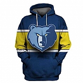 Grizzlies Blue All Stitched Hooded Sweatshirt,baseball caps,new era cap wholesale,wholesale hats